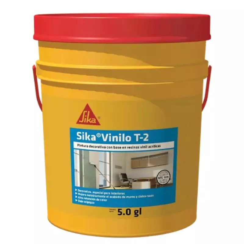 Sika Vinilo blanco Tipo 2 x 5 galones Sika Sika Vinilo blanco Tipo 2 x 5 galones Sika