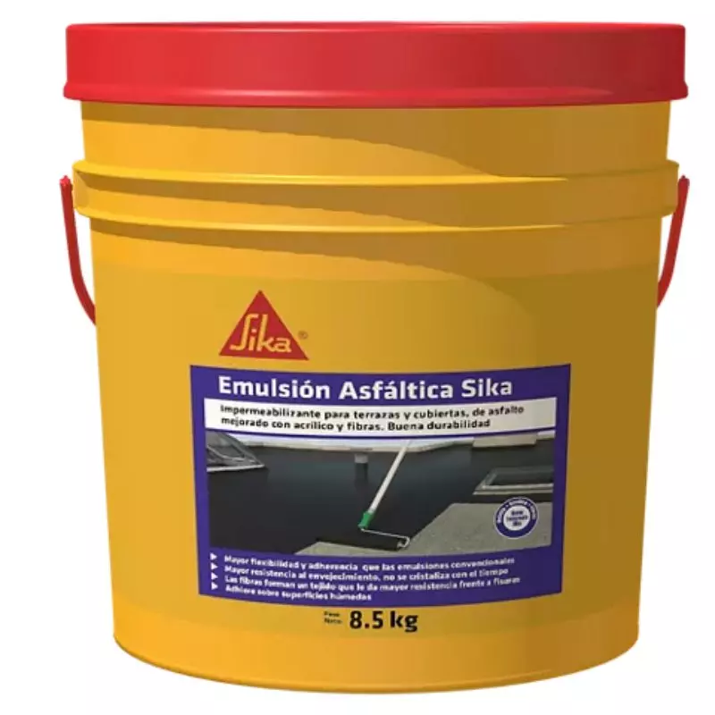 Emulsión Asfáltica Sika 8.5 Kg Sika Emulsión Asfáltica Sika 8.5 Kg Sika