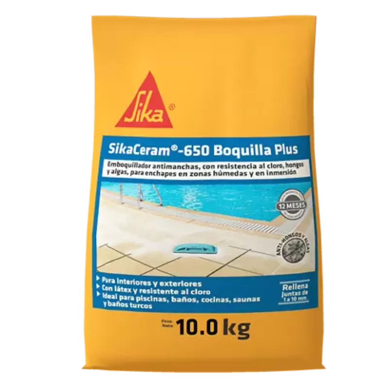 SikaCeram 650 Boquilla Plus blanca x 10 kg Sika SikaCeram 650 Boquilla Plus blanca x 10 kg Sika