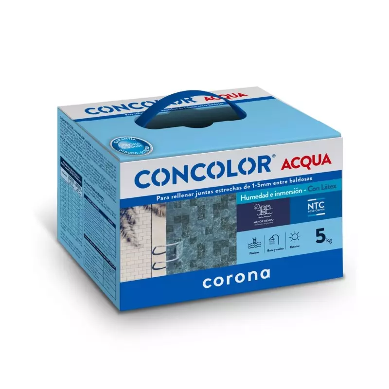 Concolor Acqua blanco hueso x 5 kg Corona Concolor Acqua blanco hueso x 5 kg Corona