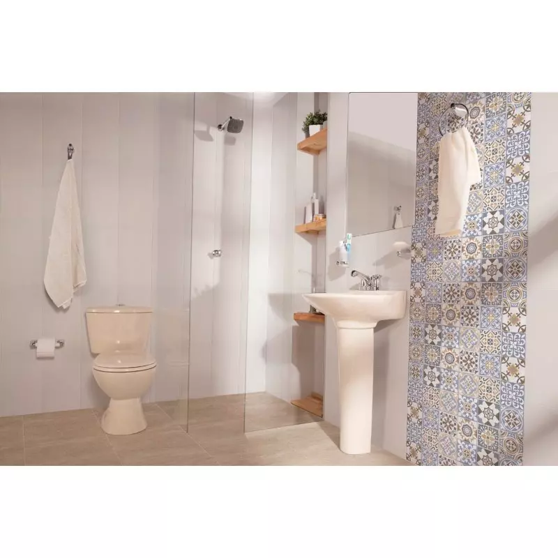 Base Decorada Toledo Multicolor Cara Única 19.7x58 cm Corona Base Decorada Toledo Multicolor Cara Única 19.7x58 cm Corona