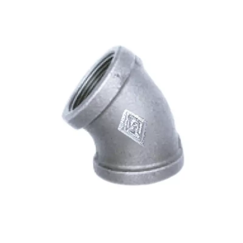 Codo 45° Galvanizado de 4" Codo 45° Galvanizado de 4"