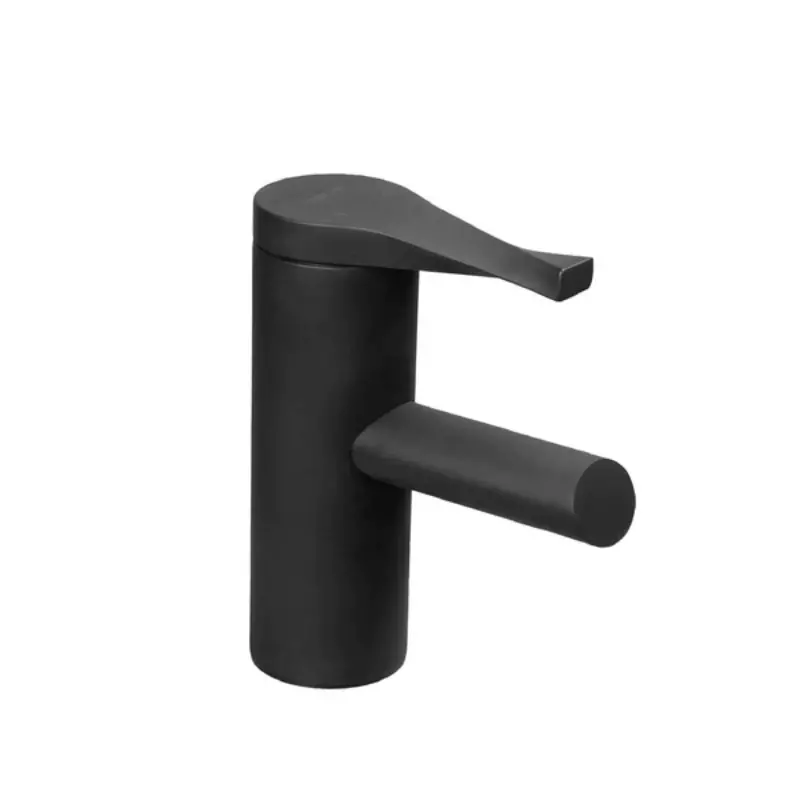 Grifería para lavamanos Monomando Bajo Sion negra Gricol Grifería para lavamanos Monomando Bajo Sion negra Gricol