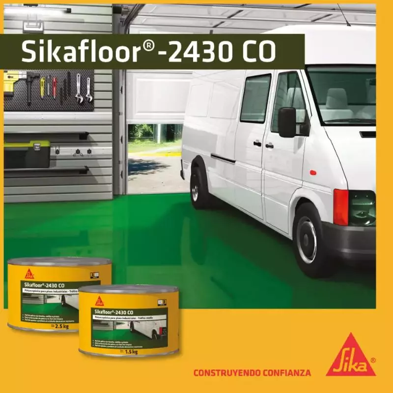 Sikafloor®-2430 Color Azul x 4Kg Sika Sikafloor®-2430 Color Azul x 4Kg Sika