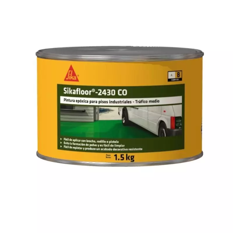 Sikafloor®-2430 Color Gris Claro x 4Kg Sika Sikafloor®-2430 Color Gris Claro x 4Kg Sika