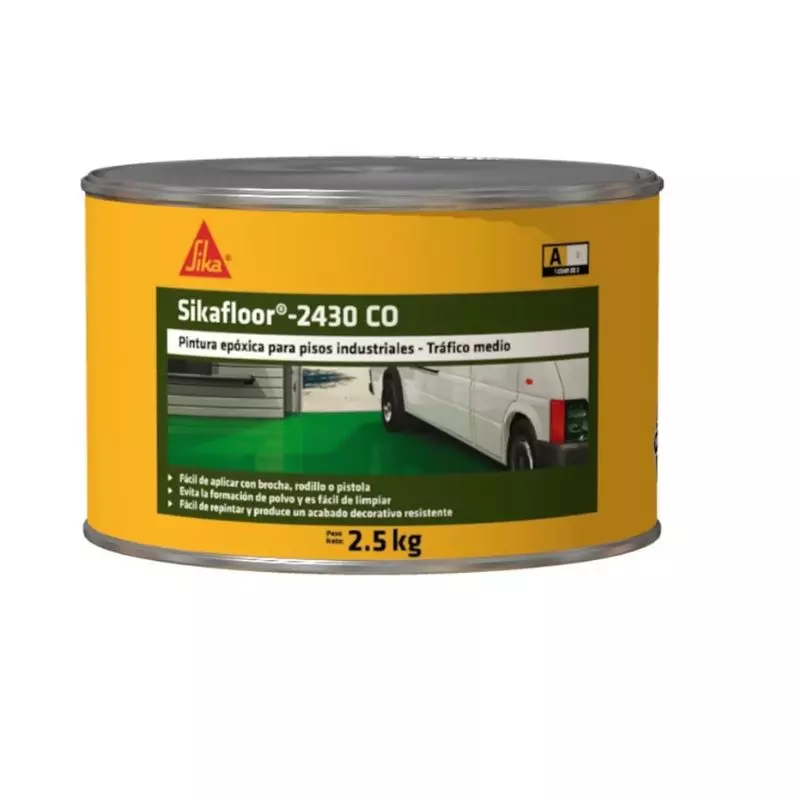 Sikafloor®-2430 Color Gris Claro x 4Kg Sika Sikafloor®-2430 Color Gris Claro x 4Kg Sika