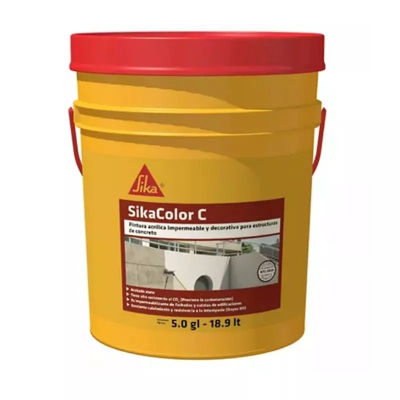 SikaColor® C Gris Balsato x5 Galones Sika SikaColor® C Gris Balsato x5 Galones Sika