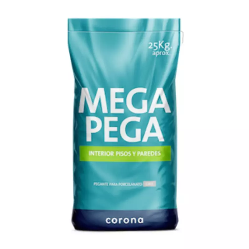 Megapega porcelanico gris x 25kg Corona Megapega porcelanico gris x 25kg Corona