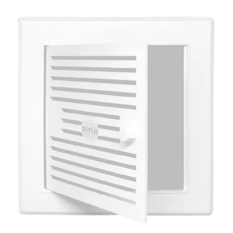 Tapa Registro Ventilación De 20X20 Cms Ext. 15X15 Cms. Int. Silplas Tapa Registro Ventilación De 20X20 Cms Ext. 15X15 Cms. Int. Silplas
