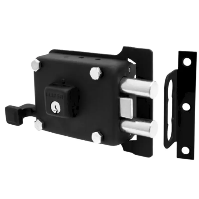 Cerradura de sobreponer C999 ultra Black Izquierda Inafer Cerradura de sobreponer C999 ultra Black Izquierda Inafer