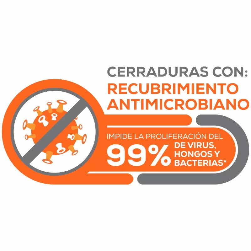 Cerradura de sobreponer C333 Mega Izquierda Inafer Cerradura de sobreponer C333 Mega Izquierda Inafer