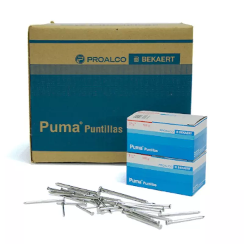 Puntilla Puma con Cabeza 2" x 25 Kg (cajetilla 500 Gr) Proalco Puntilla Puma con Cabeza 2" x 25 Kg (cajetilla 500 Gr) Proalco