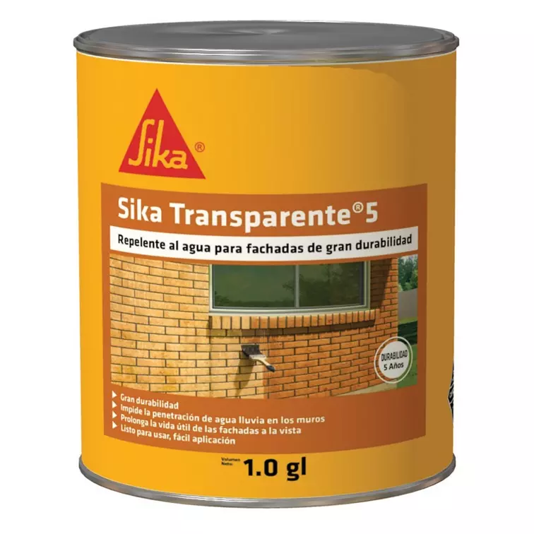 Sika Transparente 5 X 1 Gl Sika Sika Transparente 5 X 1 Gl Sika