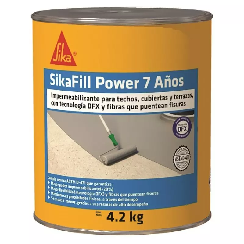 Sikafill 7 power rojo x 4.2 kg Sika Sikafill 7 power rojo x 4.2 kg Sika