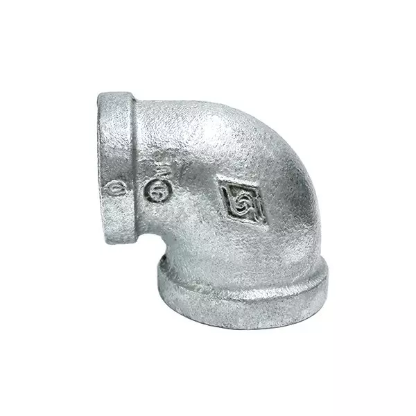 Codo Reducido Galvanizado de 1/2" x 3/8" Codo Reducido Galvanizado de 1/2" x 3/8"