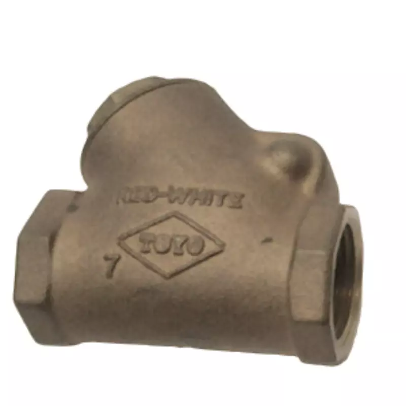 Cheque Roscado 236 De 1 1/2" Red-White Toyo Cheque Roscado 236 De 1 1/2" Red-White Toyo