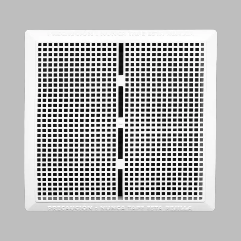 Rejilla Corriente Vent. Gas De 22,5X22,5 Cms Ext. 20X20 Cms Int.Silplas Rejilla Corriente Vent. Gas De 22,5X22,5 Cms Ext. 20X20 Cms Int.Silplas