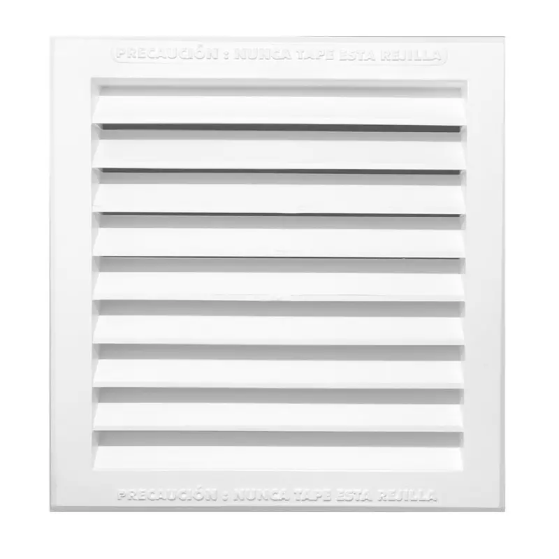 Rejilla Persiana Vent. Gas De 25X25 Cms Ext.21X21 Cms Int. Silplas Rejilla Persiana Vent. Gas De 25X25 Cms Ext.21X21 Cms Int. Silplas