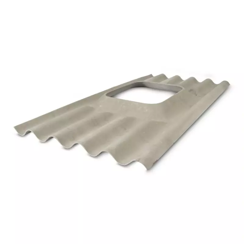 Claraboya para teja ondulad No. 6 sin canchos FC Eternit Claraboya para teja ondulad No. 6 sin canchos FC Eternit