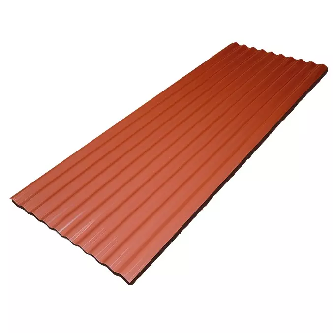 Teja de polipropileno techolit No. 10 rojo 3.05 m x 76 cm Eternit Teja de polipropileno techolit No. 10 rojo 3.05 m x 76 cm Eternit