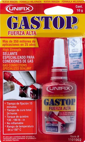 Sellante Gastop Fuerza Alta x 10 Gr Unifix Sellante Gastop Fuerza Alta x 10 Gr Unifix