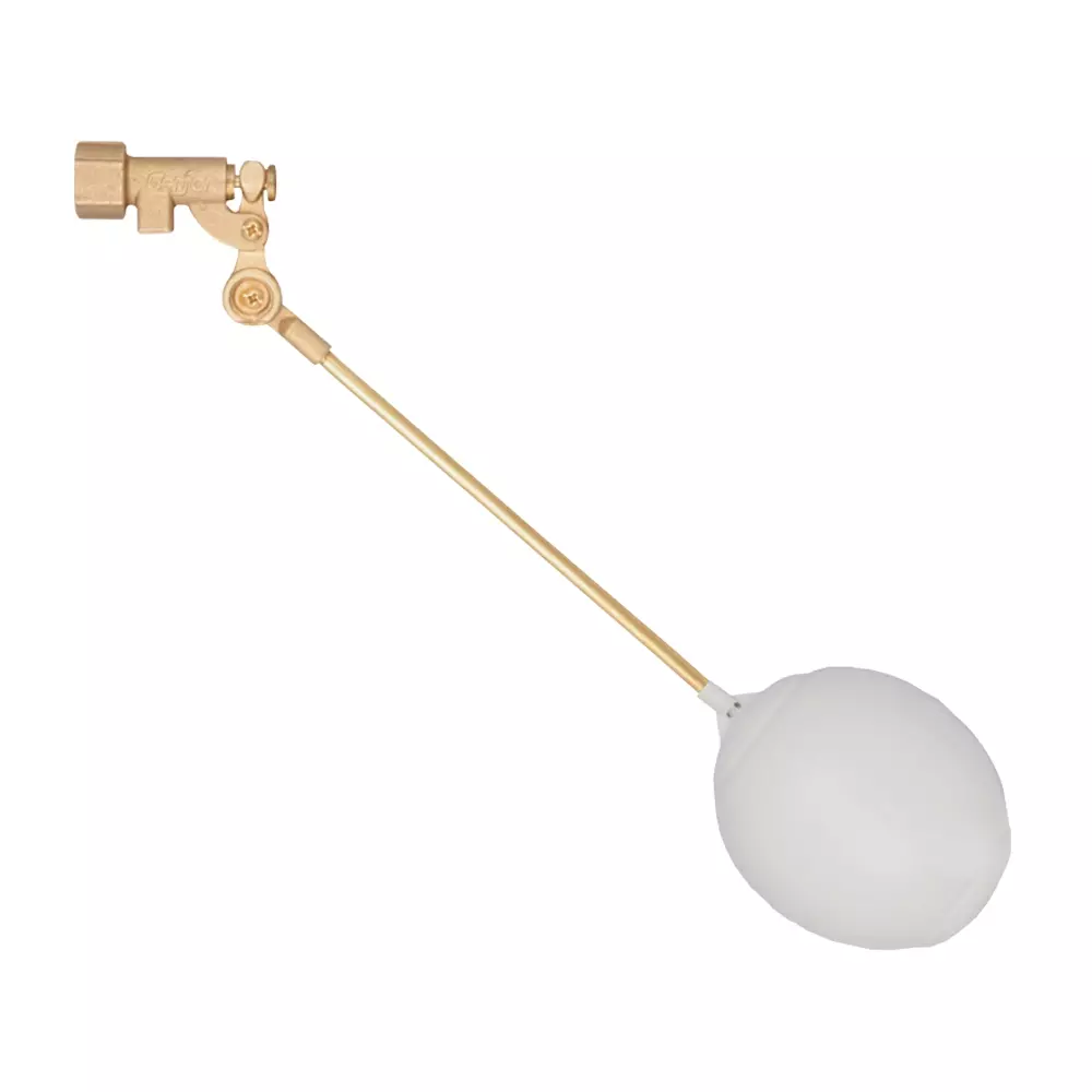 Flotador completo bola plástica para tanque de reserva de 1/2" Gerfor Flotador completo bola plástica para tanque de reserva de 1/2" Gerfor